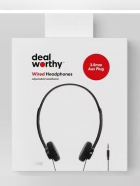 New, Bundle of 4 boxes, DealWorthy Earphones